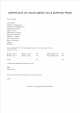 CERTIFICATE OF VALUE ADDED TAX & SUPPLIED PRICE